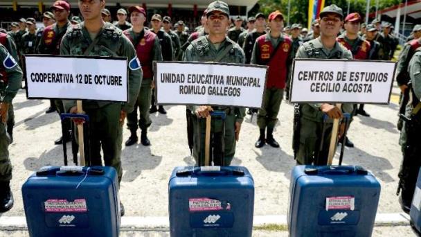 M S De Mil Militares Custodiar N Elecciones Regionales En Venezuela