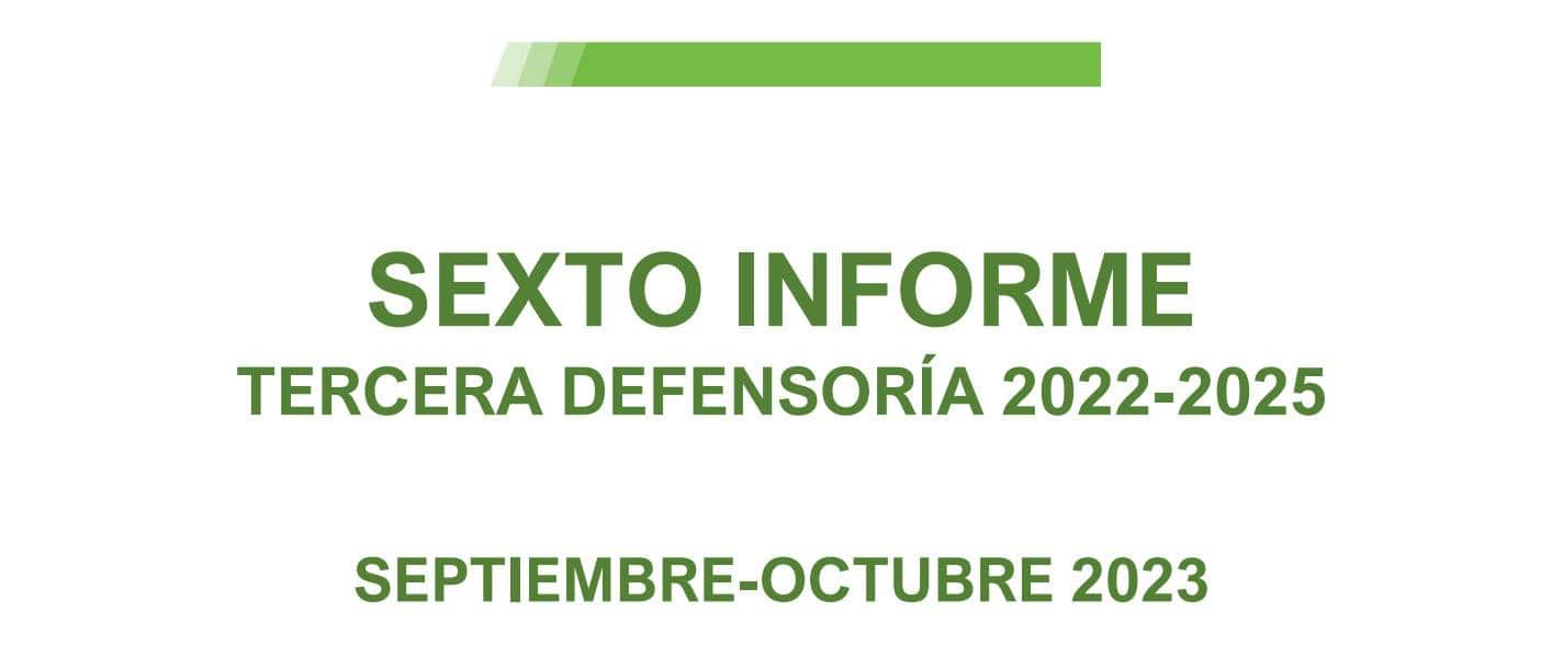 Da click en la imagen para conocer el Sexto Informe del Defensor de las Audiencias del SURT.