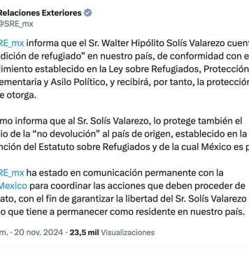 Interpol arresta a exministro ecuatoriano Walter Solís y México rechaza extraditarlo