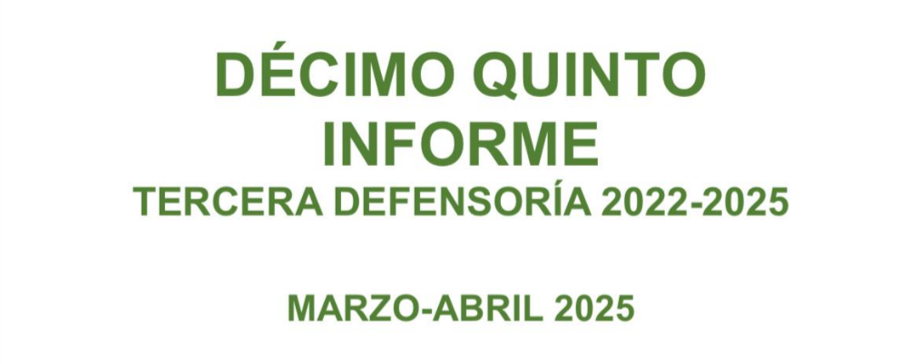 Da click en la imagen para conocer el Décimo Quinto informe del Defensor de las Audiencias del SURT.