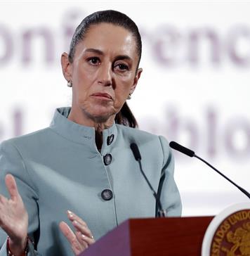 Claudia Sheinbaum pide mantener calma ante señalamientos de Trump Claudia Sheinbaum pide mantener calma ante señalamientos de Trump