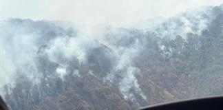 Activan emergencia atmosférica por incendio forestal en Magdalena Activan emergencia atmosférica por incendio forestal en Magdalena