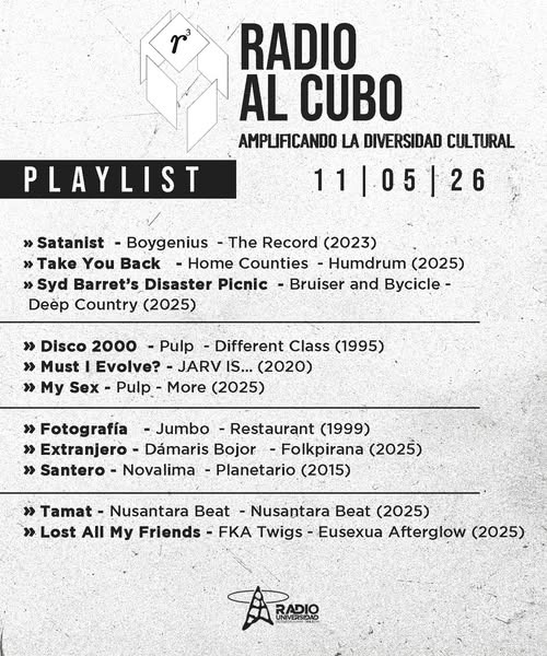 Portada de Radio al Cubo