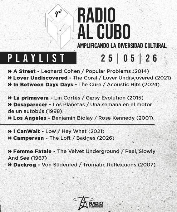 Portada de Radio al Cubo