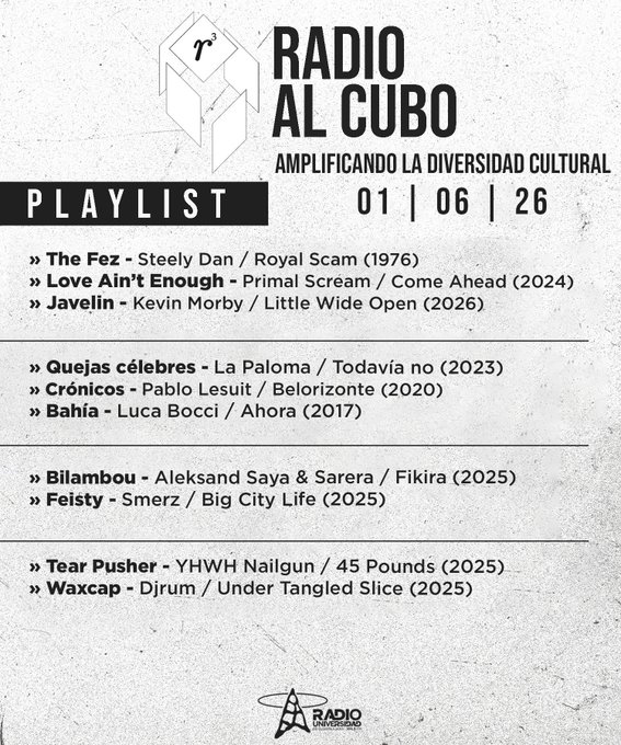 Portada de Radio al Cubo