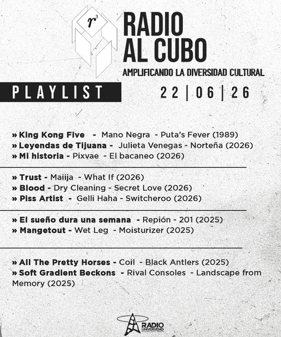 Portada de Radio al Cubo