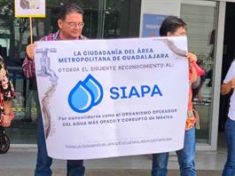 Reprueban al titular del SIAPA; condecoran al organismo como el más opaco y corrupto