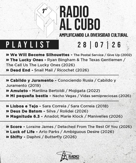 Portada de Radio al Cubo