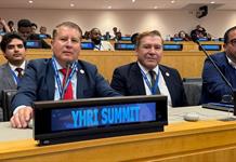 Destaca Dante Haro al CUSur en la ONU durante la XX Cumbre Internacional de DDHH