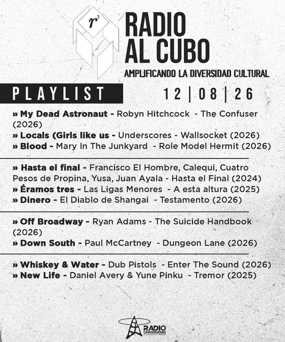 Portada de Radio al Cubo