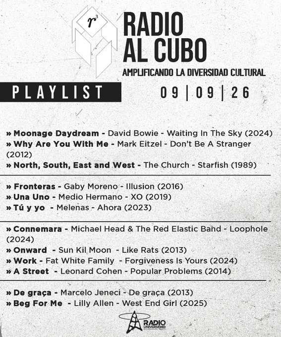 Portada de Radio al Cubo