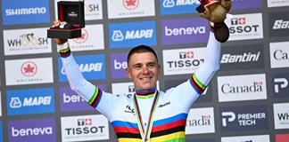 Remco Evenepoel gana su cuarto mundial contrarreloj y el Torito fue sexto Remco Evenepoel gana su cuarto mundial contrarreloj y el Torito fue sexto
