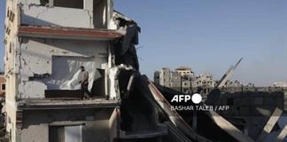 En Gaza, los habitantes se ven obligados a refugiarse en edificios en riesgo de derrumbarse En Gaza, los habitantes se ven obligados a refugiarse en edificios en riesgo de derrumbarse
