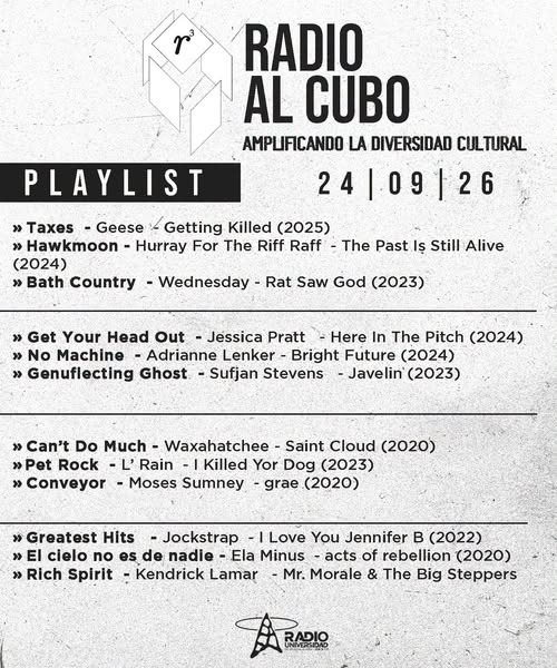 Portada de Radio al Cubo