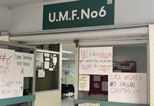Protestan trabajadores del HGZ 6 del IMSS en Ocotlán