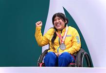 Obtiene atleta de Mezcala, Jacqueline Algaba medalla de plata en Paralimpiada Nacional en Guadalajara.