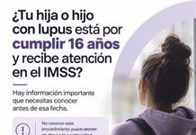 Advierten por interrupción de tratamiento contra lupus a adolescentes de 16 años en adelante