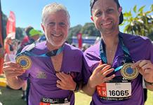 Padre e hijo mexicanos ganan la carrera de la vida frente a las enfermedades del corazón