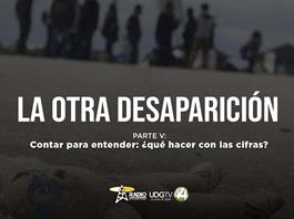 La otra desaparición | Parte V: Contar para entender: ¿qué hacer con las cifras? La otra desaparición | Parte V: Contar para entender: ¿qué hacer con las cifras?