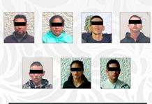 Detienen a siete integrantes de un grupo delictivo tras allanamientos en Ciudad de México