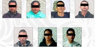 Detienen a siete integrantes de un grupo delictivo tras allanamientos en Ciudad de M&eacute;xico