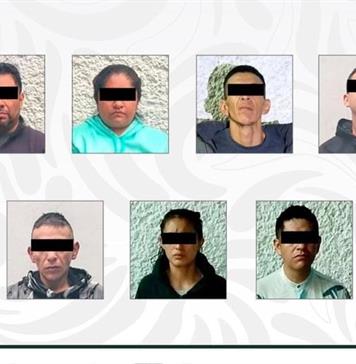 Detienen a siete integrantes de un grupo delictivo tras allanamientos en Ciudad de México Detienen a siete integrantes de un grupo delictivo tras allanamientos en Ciudad de México