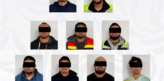 Detienen a nueve personas en San Luis Potos&iacute; por robo a transportistas