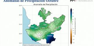 Prevén un octubre más lluvioso de lo habitual en Jalisco Prevén un octubre más lluvioso de lo habitual en Jalisco