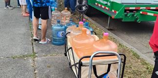 Lemus anuncia tandeos de agua por medio a&ntilde;o como soluci&oacute;n a corto plazo por agua turbia