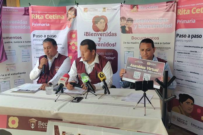 Arranca pago de beca Rita Cetina; habrá nuevo registro en octubre Arranca pago de beca Rita Cetina; habrá nuevo registro en octubre
