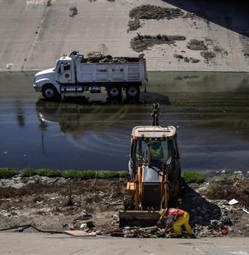 La contaminación del río Tijuana cruza a EEUU y escala hasta el T-MEC La contaminación del río Tijuana cruza a EEUU y escala hasta el T-MEC