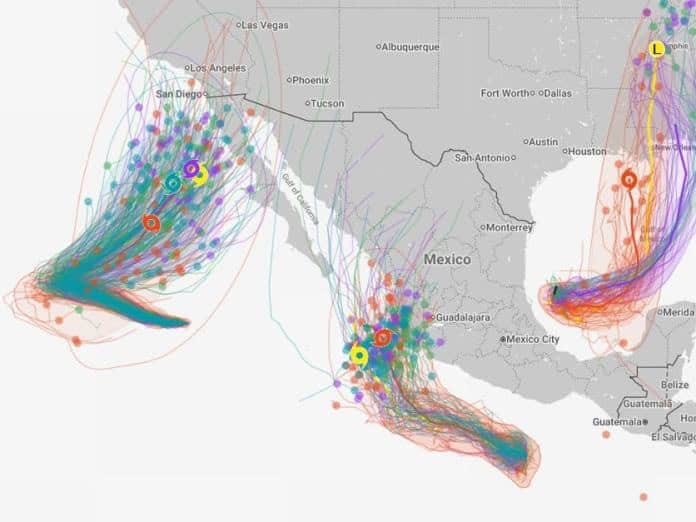 Jalisco activa protocolo de Emergencia por Depresión Tropical 20-E Jalisco activa protocolo de Emergencia por Depresión Tropical 20-E