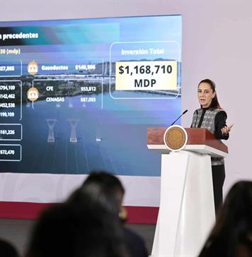 Gobierno de M&eacute;xico prev&eacute; inversi&oacute;n hist&oacute;rica en energ&iacute;a hasta 2030