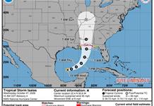 SMN alerta por tormenta tropical Isaías en golfo de México
