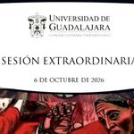 Tx Especial: Sesión extraordinaria del Consejo General Universitario @udg_oficial - Ma. 06 Oct 2026