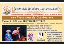 Presentará el Festival de la Cultura y las Artes diálogos y proyectos escénicos Presentará el Festival de la Cultura y las Artes diálogos y proyectos escénicos