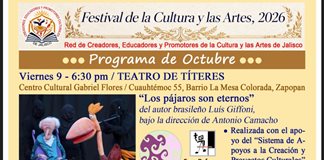 Presentar&aacute; el Festival de la Cultura y las Artes di&aacute;logos y proyectos esc&eacute;nicos