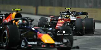 Meteorolog&iacute;a extrema en Singapur, dura prueba para los pilotos de F1