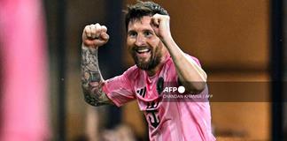 Sin la Albiceleste, Messi se enfunda la rosa del Inter Miami en el desenlace de la MLS Sin la Albiceleste, Messi se enfunda la rosa del Inter Miami en el desenlace de la MLS