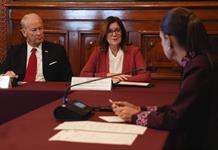 Sheinbaum se reúne con embajador de EE.UU tras polémica por su papel en academia policial