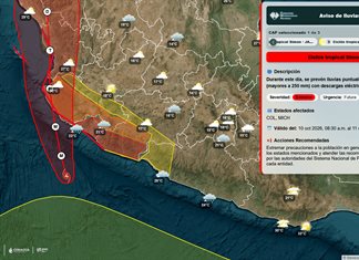 El huracán Simón, como categoría 4, se aproxima a las costas de Jalisco y Colima El huracán Simón, como categoría 4, se aproxima a las costas de Jalisco y Colima