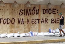 Simón dice: todo va a estar bien: pintada se viraliza ante el impacto de ciclón en Puerto Vallarta Simón dice: todo va a estar bien: pintada se viraliza ante el impacto de ciclón en Puerto Vallarta
