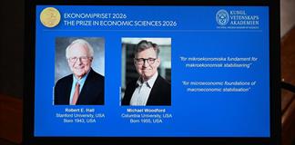 Estadounidenses Michael Woodford y Robert Hall ganan el Nobel de Economía Estadounidenses Michael Woodford y Robert Hall ganan el Nobel de Economía
