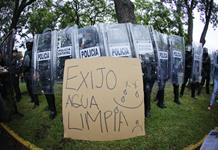 La represión de la protesta por agua sucia en Jalisco llega a la prensa internacional