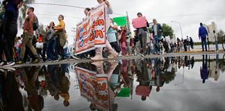 Legisladores del PAN llaman a la calma, respeto a la libre manifestación y resolver crisis del agua Legisladores del PAN llaman a la calma, respeto a la libre manifestación y resolver crisis del agua