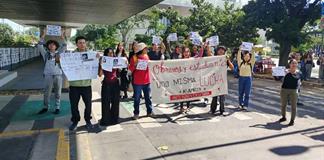 Protestan en CUCEI por traslado de siete detenidos a Puente Grande Protestan en CUCEI por traslado de siete detenidos a Puente Grande