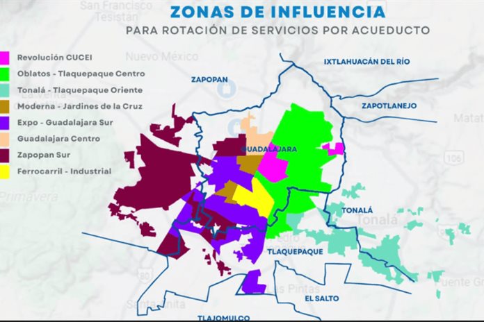 Vuelven los tandeos a Guadalajara; SIAPA contempla suspensiones de hasta 3 días por semana Vuelven los tandeos a Guadalajara; SIAPA contempla suspensiones de hasta 3 días por semana