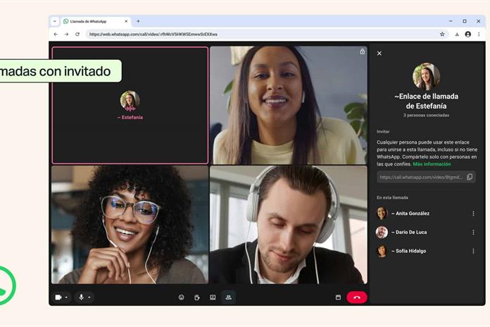 WhatsApp abre las llamadas a personas que no tienen cuenta WhatsApp abre las llamadas a personas que no tienen cuenta