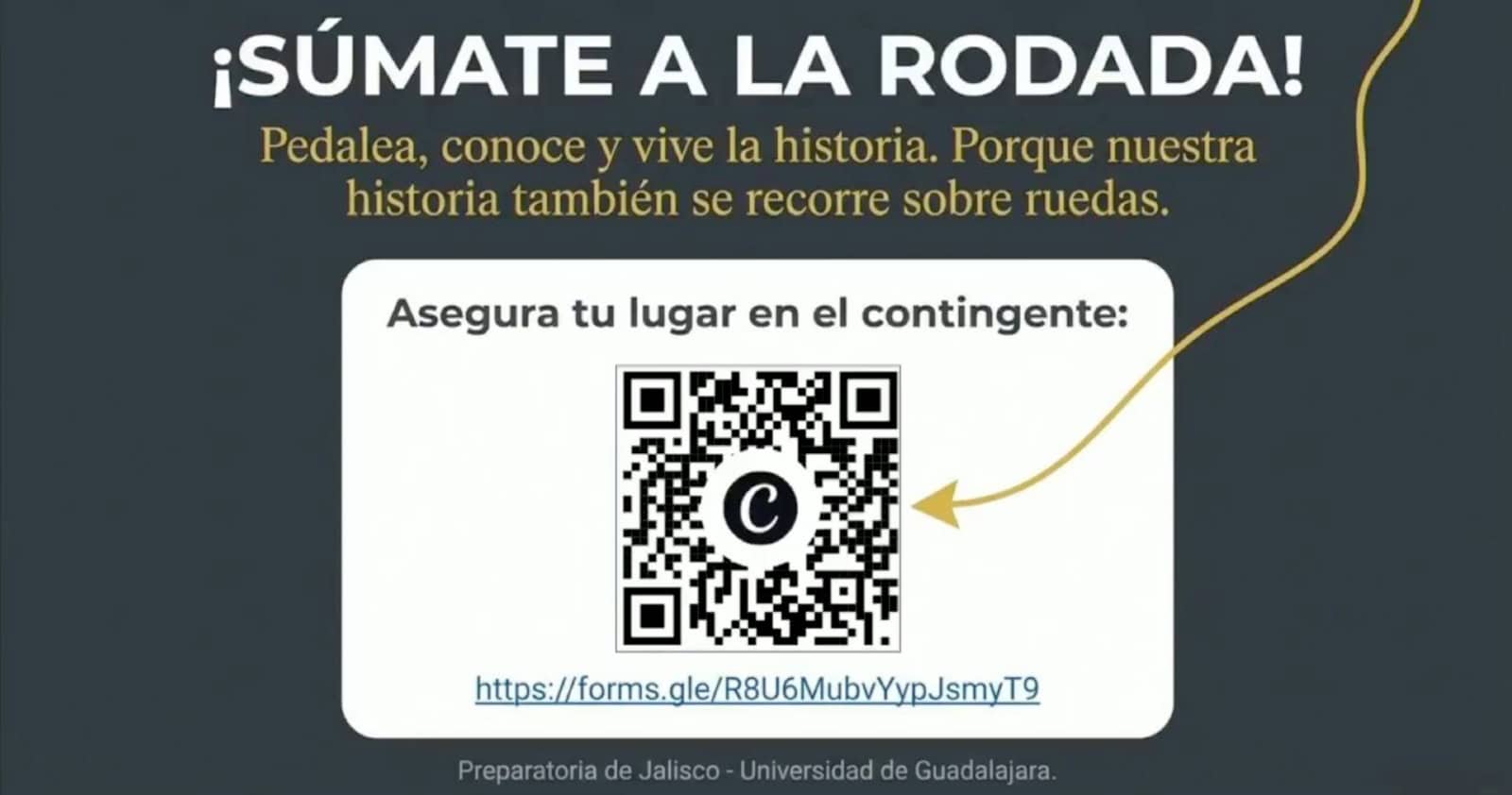Para desconectarse, la Prepa 1 anuncia su primera rodada ciclista en el Centro tapatío Para desconectarse, la Prepa 1 anuncia su primera rodada ciclista en el Centro tapatío