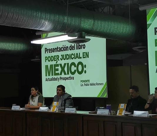 Presentan en CUCI&Eacute;NEGA el libro: Poder Judicial en M&eacute;xico: Actualidad y Prospectiva